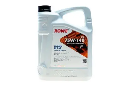 Олива трансмісійна HIGHTEC HYPOID EP SAE 75W-140 S-LS (5 L) Rowe 25029-0050-99