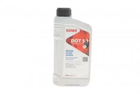 Рідина гальмівна HIGHTEC BRAKE FLUID SUPER DOT 5.1 (1L) Rowe 25104-0010-99