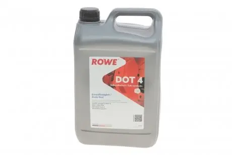 Гальмівна рідина HIGHTEC DOT 4 (5L) Class 4 Rowe 25109-0050-99