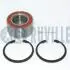 Підшипник маточини (передньої) Opel Astra F 91-01/Omega B 94-03/Vectra A/B 93-03 (39x74x39)(-ABS) RUVILLE 220576 (фото 1)