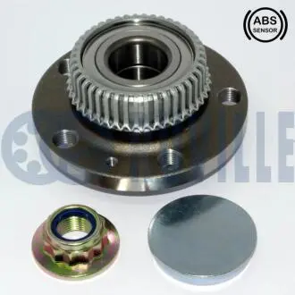 Підшипник маточини (задньої) Skoda Roomster 06-/Octavia 96-10/VW Golf 97-05 (+ABS)(к-кт) RUVILLE 220622