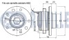 Подшипник ступицы (передней) Opel Signum/Vectra C 1.8-3.2 V6 02- (+ABS) RUVILLE 221116 (фото 2)