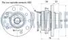 Подшипник ступицы (передней) Opel Astra H/Zafira 04- RUVILLE 221148 (фото 2)