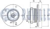 Підшипник маточини (передньої) BMW 5 (E39) RUVILLE 221159 (фото 2)