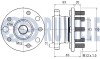 Подшипник ступицы (задней) Jaguar X-Type 01-09 RUVILLE 221273 (фото 2)