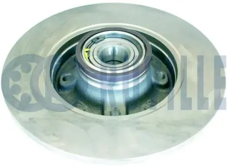 Диск гальмівний (задній) Citroen C3/C4 /Peugeot 207/307 05- (248.4х9) (d=30mm) (з підшипником) RUVILLE 221282