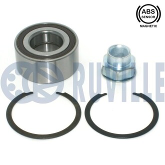 Підшипник маточини (передньої) Opel Astra D/E 06- (35x72x33) (+ABS) RUVILLE 221285