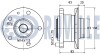 Подшипник ступицы (задней) Volvo S60/S80/V60/V70/XC70/XC90 02-18 (135.9/63.1x81.3x63.3) RUVILLE 221321 (фото 2)