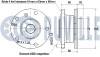 Підшипник маточини (передньої) BMW X5 (E70)/X6 (E71/E72) 07-13 RUVILLE 221367 (фото 2)