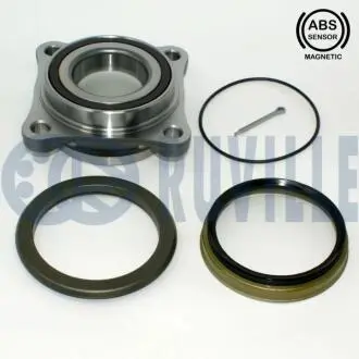 Подшипник ступицы (передней) Toyota Land Cruiser 02- (+ABS) RUVILLE 221545