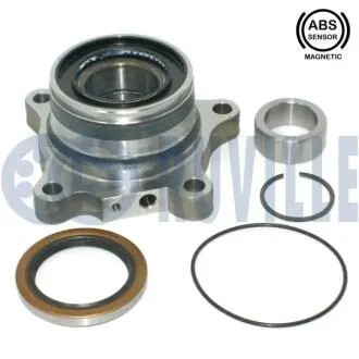 Подшипник ступицы (задней) Toyota Land Cruiser Prado 02- RUVILLE 221546