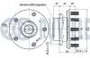Подшипник ступицы (задней) Opel Insignia 08-17(+ABS) RUVILLE 221582 (фото 2)