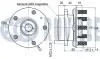 Подшипник ступицы (передней) Opel Astra J 09-, для тормозного диска d=276 [мм] RUVILLE 221597 (фото 2)