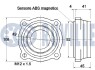 Подшипник ступицы (задней) BMW X3 (F25) 10-17 N20/N47/N52/N57 RUVILLE 221732 (фото 2)