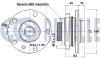 Подшипник ступицы (передней) BMW 5 (F10/F11)/6(F12/F13)/7(F01-F04)/X3(F25)/X4(F26) 09-18 RUVILLE 221734 (фото 2)