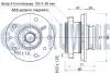 Ступиця перед. ABS+ Nissan Qashqai II Renault Kadjar 1.2-1.6D 11.13- Grand Scénic IV, Megane IV, Scenic IV, Talisman 1.2-1.6D 11.15- RUVILLE 221862 (фото 2)