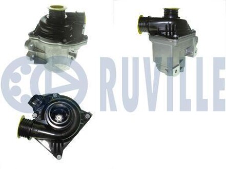 Помпа води BMW 3 (E90)/5 (F10)/X5 (E70)/X6 (E71/E72) 06-16 N55 B30/N54 B30 (після версії) RUVILLE 501581 (фото 1)