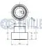 FIAT Натяжной ролик основной CROMA 2,0iT, TIPO 1.6 -91,1.8 93-, ALFA ROMEO RUVILLE 540029 (фото 2)