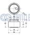 FIAT Натяжной ролик CROMA / TIPO /LANCIA 1,3-2,0 RUVILLE 540033 (фото 2)