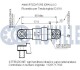 Амортизатор натяжника ременя генератора BMW 3 (E36/E46)/X5 (E53), M50/M52/M54 RUVILLE 540206 (фото 2)