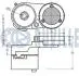 Натяжитель ремня генератора Audi A4/A6/VW Passat 91-05 RUVILLE 540899 (фото 2)