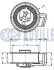 Ролик ГРМ Audi A4/A6/VW Passat 1.8/2.0 95- (натяжной) (72x25) RUVILLE 540914 (фото 2)