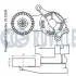 Натяжитель ремня генератора VW Passat 2.0 FSI 05-10 RUVILLE 541615 (фото 2)