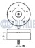 Ролик генератора Audi A4/A5/A6/Q5/VW Amarok/Multivan V/T5 1.8-2.0 07- (паразитний)) (90x25) RUVILLE 542021 (фото 2)