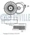 VOLVO Ролик натяжной S80 II, V40, 70, Ford Mondeo IV RUVILLE 542056 (фото 2)