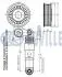 Натяжник паска приводного VW Crafter 30-35, 30-50 2.5TDI 04.06- RUVILLE 542286 (фото 2)
