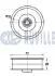 Ролик ГРМ Mitsubishi Outlander/Pajero 3.0 4WD 06- (паразитний) (76.5x26) RUVILLE 542551 (фото 2)