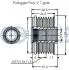 Шкив генератора Nissan Pathfinder 3.0 dCi/Qashqai 1.6 07- RUVILLE 542578 (фото 2)