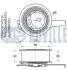 Ролик ГРМ VW Caddy IV 2.0 TDI 15- (натяжний) (78.4х46.4) RUVILLE 542679 (фото 2)