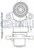 Натяжник ременя генератора Citroen Berlingo/Peugeot Partner 1.6 BlueHDi 14- RUVILLE 542783 (фото 2)