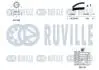 CITROEN К-т ГРМ (помпа + ремінь + ролик) AX/BX/Saxo/Berlingo 1,0-1,4 PEUGEOT 205 II (20A/C) 1.1 89-98 RUVILLE 5503291 (фото 2)