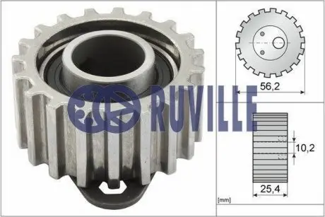 Натяжной ролик, ремень ГРМ RUVILLE 55219