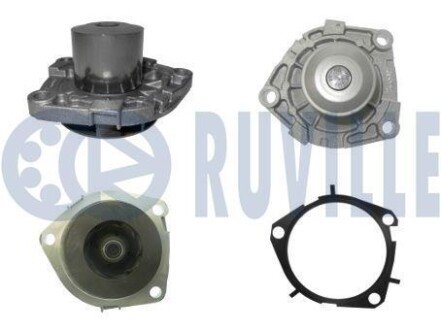 Водяна помпа Fiat Bravo II/Doblo/Ducato 1.6D MultiJet/2.0D MultiJet/Opel Astra H/J/Insignia/Zafira 1.9CDTI/2.0CDTI 09.04- RUVILLE 561246A1