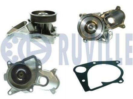 Водяна помпа BMW 3 E90, 5 E60, X5 E70, X6 E71 2.0d/2.5d/3.0d 01.04- RUVILLE 561249S