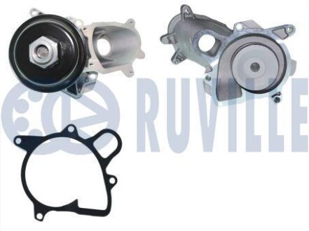 Помпа води BMW 3 (E46/E90)/5 (E60)/X5 (E53) 2.0/3.0d 03-10 (M47/M57) RUVILLE 561294