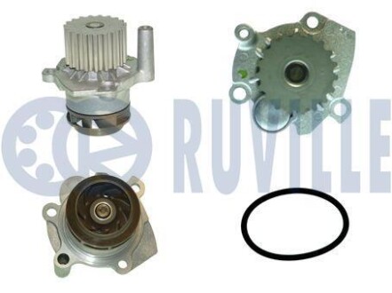 Помпа води VW T5/Caddy 1.9TDI/2.0SDI 03- RUVILLE 561354A (фото 1)