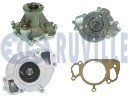Насос воды Land Rover Range Rover III/Sport I 4.2/4.4 4x4 04-13/Jaguar 99- (с корпусом) RUVILLE 561407