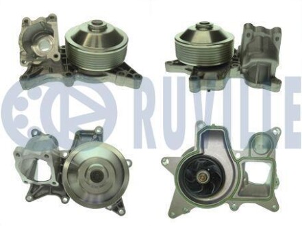 Помпа води BMW 5 (F10/F11/F07)/7 (F01-04)/X5 (E70)/X6 (E71/E72) 3.0d 08-16 RUVILLE 561542