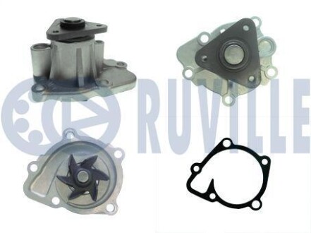 Помпа води Hyundai ix35/Tucson/Santa Fe/Kia Cerato/Sorento/Carens/Mitsubishi 2.0/2.4 10-(R/B)(6 лоп) RUVILLE 561555