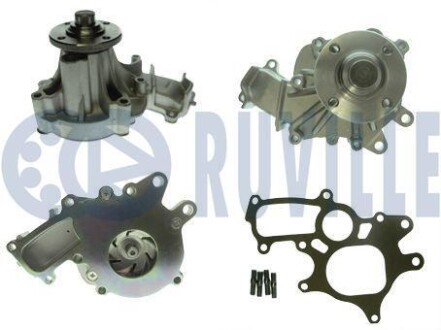 Помпа води Toyota Land Cruiser Prado 3.0D-4D 02-/Hiace IV 2.5D-4D 01-12 RUVILLE 561559