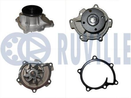 Помпа води Citroen C4/Peugeot 4008 1.8HDi/Mitsubishi Lancer VIII 1.8DI-D/Outlander III 2.2DI-D 10- RUVILLE 561571