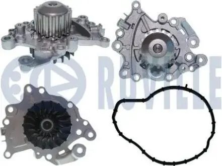 Помпа води Citroen/Peugeot 1.5BlueHDi/Ford 1.5Ecoblue/Opel 1.5D/HDi 18- (з прокладкою) RUVILLE 561630