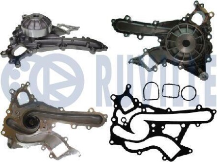 Помпа води MB C-class (W205/C205/S205)/E-class (W212/S212/W213/S213)/S-class (W222) 13- RUVILLE 561650 (фото 1)