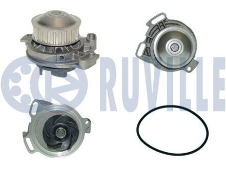 Помпа води Audi 100/200/80/90 1.9-2.3 77-96/VW Passat 1.9-2.2 81-88 (26z) RUVILLE 56377P