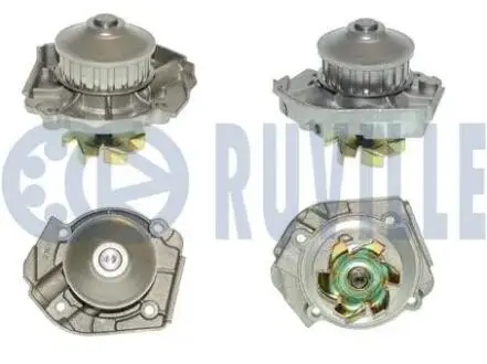 Помпа води Fiat Palio 1.2 96-/Panda 0.8-1.1 86-04/Punto 1.1-1.2 93-00/Tipo 1.1/Uno 1.0 86-93 (20z) RUVILLE 56467A
