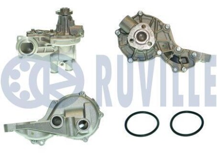 Насос воды VW/Audi 1.3-2.0/2.0I/1.6/1.9D (с корпусом) AEY RUVILLE 56521S